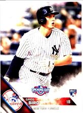 2016 GREG BIRD OPENING DAY ROOKIE picture
