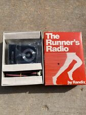 VINTAGE  RANDIX RUNNERS RADIO 1977 IN BOX picture
