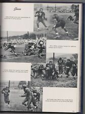 1952 Lenny Moore -HOF Baltimore Colts Senior High School Yearbook with Leaf COA picture
