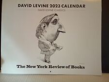 David Levine 2023 Calendar New York Review of Books - Classic Caricatures  picture