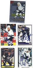 Charlie Huddy Signed / Autographed Hockey Card Los Angeles Kings 1993 Score   picture