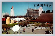 Montreal Quebec-Canada, Expo 67, Ile Notre Dame, Antique Vintage Postcard picture