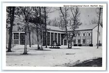Second Congregational Church Westfield Massachusetts MA Vintage Postcard picture