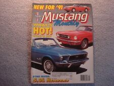 Mustangs Monthly 1990 October 65 GT K F/B 64 1/2 Conv. 66 F/B 68 & 72 Conv.  picture