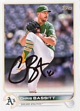 Chris Bassitt Autographed Oakland A's card - 2022 Topps Series 2 #456 picture