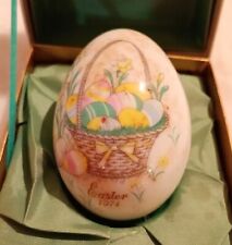 Vintage Mid Century Noritake Easter Egg 1974 Bone China Japan Collectors Piece picture