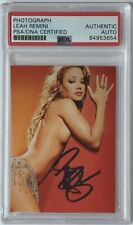 LEAH REMINI SIGNED PICTURE PHOTOGRAPH PSA DNA COA AUTOGRAPHED THE KING OF QUEENS picture
