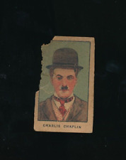 1921 W551 Strip card CHARLIE CHAPLIN poor condition very tough 100% authentic picture