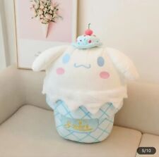 Cinnamoroll Sanrio Plushie/Blanket All In One Fleece Blanket Ice Cream Cone picture