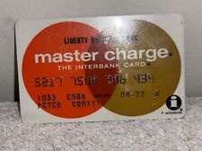 Vintage Master Charge Credit Card exp 1973 picture