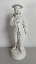 1880 Figurine Robinson & Leadbeater Parian Bisque Statue THE POSEY SELLER picture