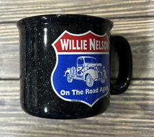 Vintage Willie Nelson On The Road Again Coffee Cup Mug Souvenir  M Ware picture