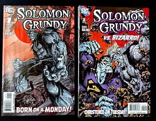 Set Of 7 Solomon Grundy DC Comics 2009 Series 1-7 Run VF/NM Blackest Night picture