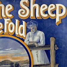 Vintage Pre WWI Era 1910 Sheet Music When the Sheep are in the Fold Jennie Dear picture
