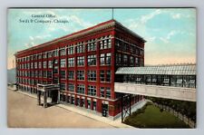 Chicago IL-Illinois, General Office Swift & Company, Vintage c1925 Postcard picture