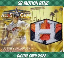 Topps bunt 22 justin verlander all-star game relic motion 2022 digital card picture