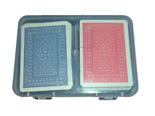 MPC Double Deck Clear Plastic Box (with Aviator playing cards) picture