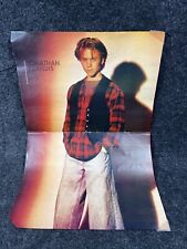 RARE 90s Pinups Bop Teen Magazine Clippings Jonathan Brandis Poster 16x11 picture