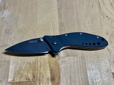 1635BLK KERSHAW  BLACK BLADE BLACK HANDLE Knife Mini Cyclone Knife picture
