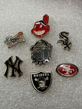 MLB NFL NCAA Sports Hat Cap Metal Pins picture