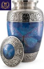 Cremation Butterfly Urns Engraved Memorial Funeral Columbarium Adult Burial Urn picture