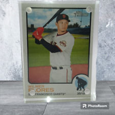 Wilmer Flores Giants 2022  Desktop Display Frame Clear Magnetic Size 2.64x3.6 picture
