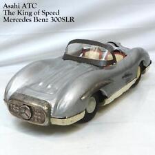 Asahi Toy Mercedes Benz 300Slr Roof Missing Silver Tin Car No Box picture