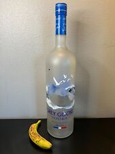Grey Goose Vodka Empty Display GIANT Glass Bottle 450cl 22.5