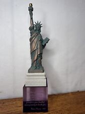 COLBAR ART INC ~ Statue Of Liberty Rare Freedom Opening Aug 3 2004 Purple Base picture