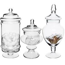 Deluxe Glass Apothecary Jars, Decorative Home Decor and Kitchen Centerpieces picture