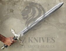 King Arthur Sword Hand Forged Damascus Steel Sword Excalibur Sword From Movie picture