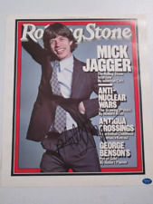 Mick Jagger signed autographed magazine photo TAA COA 148 picture