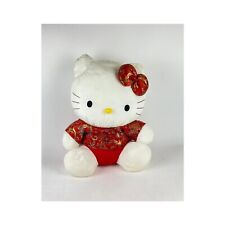 Rare Vintage Japan Sanrio Hello Kitty 19in Plush with Bag Red Bow 1996 picture
