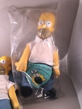 The Simpsons Burger King 1990 Homer Simpson Plush Stuffed Doll New Sealed NOS picture