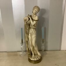 1959 Universal Statuary Corp., Chicago. Statue of Roman Woman pouring from a Jug picture