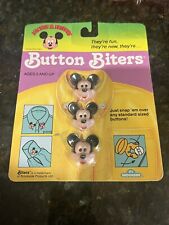 1991 - Disney Mickey & Friends Button Biters, Brand New/In Packaging picture