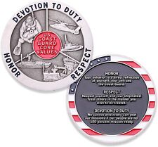 U.S. Coast Guard Core Values Challenge Coins picture