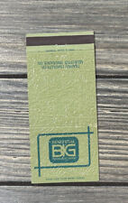 Vintage Beneficial Insurance Group Matchbook Cover Advertisement  picture