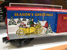 Brand New MTH Railking 30-74407 Harley Davidson Exclusive Season's Greetings Car picture