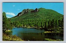 CO-Colorado, Fall River Pass And Deer Mountain, Antique, Vintage Postcard picture