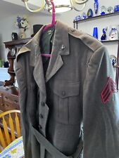 VTG  Marine Core Uniform Jacket Size 40 Green picture