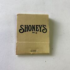 Vintage Shoney's Inn Matchbook Advertisement - Used picture
