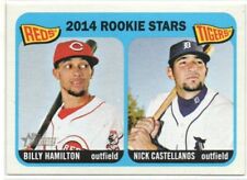 Billy Hamilton & Nick Castellanos 2014 Topps Heritage Dual Rookie Card #243 picture