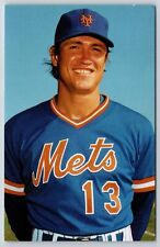 Sports~Infielder Clint Hurdle Of The New York Mets Baseball Team~Vintage PC picture