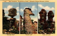 Chiricahua National Monument, Arizona, Wonderland of Rocks, Balanced Postcard picture