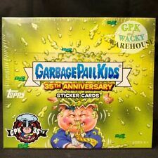 2020 GARBAGE PAIL KIDS 35TH ANNIVERSARY 24PK DISPLAY BOX SKETCH PLATE GOLD picture