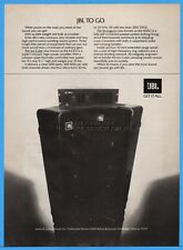 1978 JBL Ice Cube 6233 Amplifier Amp Stronbox 4682 Speaker Northridge CA Ad picture