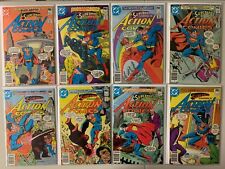 Action Comics lot #501-600 42 diff avg 6.0 (1979-88) picture