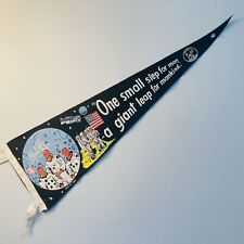 NEIL ARMSTRONG NASA Apollo 11 Autographed Pennant Astronaut With COA picture