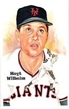 Hoyt Wilhelm 1980 Perez-Steele Baseball Hall of Fame Limited Edition Postcard picture